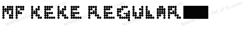 MF KeKe Regular字体转换